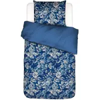 Essenza Yfke Cobalt blue Bettwäsche 1p set 140x200+1 Kissenbezug (70x90)