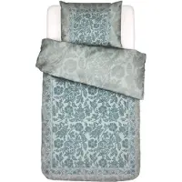 Essenza Satin Bettwäsche-Garnitur Maere Farbe Hazy Blue Größe 140x200+70x90