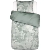 Essenza Eunice Dusty teal Bettwäsche 1p set 135x200+1 Kissenbezug