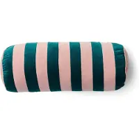 Essenza Nackenrolle Bell Dark Teal / Pink (22 x 50 cm)