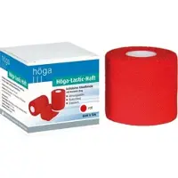 HÖGA-PHARM G. Höcherl Höga-Lastic-Haft Rot 6cmx5M 1 ST