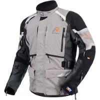 Rukka Madagasca-R Schwarz Beige Motorrad Textiljacke Größe 58
