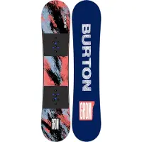 Burton - Snowboard - Grom Camber 2026 aus Wolle - Kindergröße 130 cm - Rot