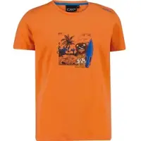 CMP KID T-shirt orange-cyano (29CV) 98