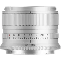 TTArtisan AF 40mm f2 Sony FE (Vollformat) silber