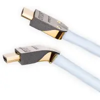 Supra HDMI 2.1 - 3m - Blå - 8K - Kabel med aftageligt stik-hus