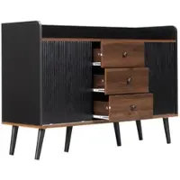 STILVORA Kinderbett 90x200 Hausbett mit Ablageregal Kaminform,Einzelbett mit Stauraum,Ausgestattet mit Sicherheitszaun,Natur(mit Matratze)