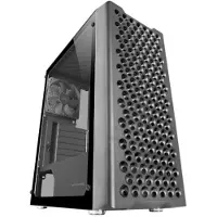 Mars Gaming MC-iPRO, Midi Tower, PC, Schwarz, ATX, micro ATX, Mini-ITX, Gaming, 16,3 cm