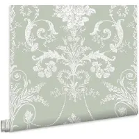 Laura Ashley Vliestapete "JOSETTE" floral glatt Design Tapeten