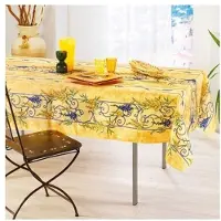 Promo Linge Tischdecken - - Polyester - 150x240cm - gelb