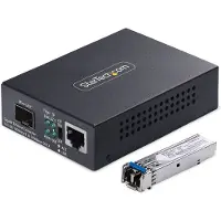 StarTech.com Sm Lc Fiber Media Converter. Nms In Accs