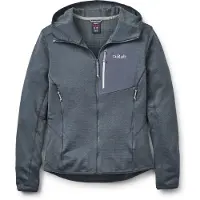 Rab Sweatjacke Ascendor Hoody Damen Steel-M
