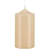 Kopschitz Kerzen Kerzen Stumpenkerzen Klarlack Hochglanz Vanille, 200 x 80 mm, 2 Stück