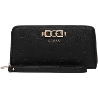 GUESS Damen Brieftasche Anise SLG Large Zip, 20 cm, RFID-Schutz, Münz- & 12 Kartenfächer