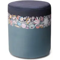 Essenza Veroniq Balsam green Samthocker 40 cm