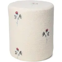 Essenza Marisol Vanilla Samthocker 40 cm