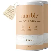 Marble Collagen – Neutral | 100 % Reines Kollagenhydrolysat - Sparset 900 g Pulver