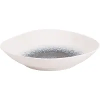 Maastricht porselein Tiefer Teller Grey Mineralis Organic 20 cm 2 Stück