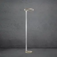 ESCALE Select Midnight LED-Stehleuchte-Körper/body Aluminium geschliffen-Kopf/head Taupe