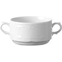 Hendi Hotelporzellan Serie "Flora" Suppentasse cl