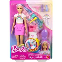 Barbie Shiny Rainbow Hair Puppe