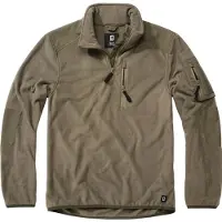 Brandit Troyer Ripstop Fleece Mit Halbem Reißverschluss