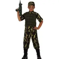 Atosa Military Camouflage Jungenkostüm