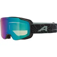 Alpina Skibrille Taos Q-Lite Unisex Black/Willow/Green Matt