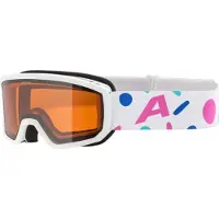 Alpina Skibrille Scarabeo Jr. Kinder White/Rose Matt