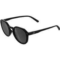Alpina sport SNEEK 2.0, Polyamide (PA), TR90-Kunststoff, Uni, Oval, Vollrand, Schwarz, Schwarz