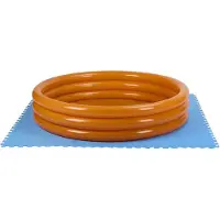 Coppens Edco Poolmatten Set - Schwimmbad Schutz 9 Stück Blau