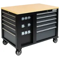 Feistos Hektor mobile Werkbank Schwarz 114x73x89cm