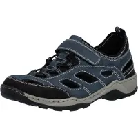 Rieker Herren Trekkingsandalen, Sandalen, 08063-14, Blau, Schuhgröße:45 EU