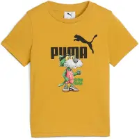 Puma T-Shirt "SUPER GRAPHIC TEE PS" Regular Fit, Kurzarm, Rundhalsausschnitt, mit Print-Applikation