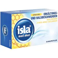 Isla MED akut Zitrus-Honig Pastillen 50 St