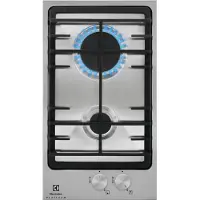 Electrolux EGG3322NVX, Edelstahl, Integriert, 29 cm, Gaskochfeld, Edelstahl, 2 Zone(n)