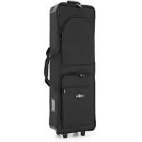 Gear4Music Tasche für Keyboards mit 76 Tasten mit Rollen von