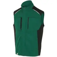 Kübler ACTIVIQ Weste moosgrün/schwarz 4XL - 7250 5365-6599-4XL - moosgrün/schwarz