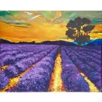 Centrum Diamond Painting 40*50cm. LILLA MARK