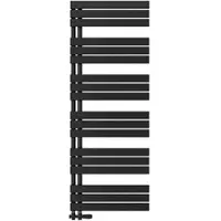 Emke Badheizkörper Handtuchhalter Handtuchwärmer 160x60cm Schwarz 958w