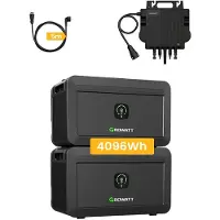 Growatt NOAH 2000 Batteriespeicher für Balkonkraftwerke, by Powerness - 2x NOAH 2000 | 4096Wh / 1x 800W NEO / Selbstabholung