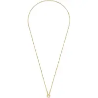 Leonardo 026326 Damenkette Sonja 80 cm Clip & Mix Goldfarben