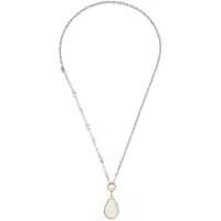 Leonardo 026309 Damen-Kette Set Esther 69 cm Clip & Mix Zweifarbig