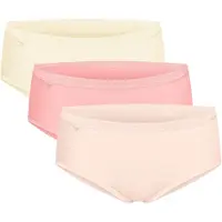 Sloggi 3er-Set: Pantys "Basic" in Creme/ Rosa - 38