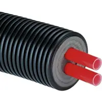 Armacell 1m Fernwärmeleitung Doppelrohr (Ausführung: 2x 40x3.7 - Ø160 mm)