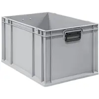 Proregal Eurobox NextGen Portable Duo | HxBxT 32x40x60cm | 65 Liter | Eurobehälter, Transportbox, Transportbehälter, Stapelbehälter