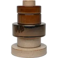 Fonq Loops Vase - Beige / Braun