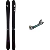Faction - Tourenski - Tourenski-Set La Machine Grom 2024 - schwarz