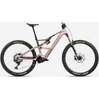 Orbea Rise LT M-Team 630W 2025 - Desert Rose - Carbon Raw (Matt)