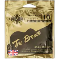 Rotosound Tru Bronze TB10 Akustikgitarrensaiten aus Messinglegierung 10-50